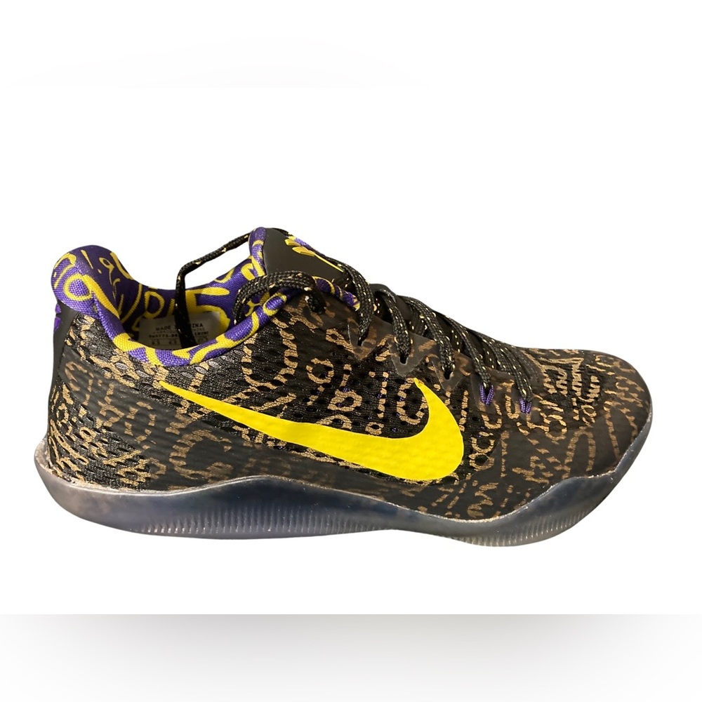 Nike ID Kobe 11 XI Mamba Day ID LA Colors 2016 Size 9.5 Vary Rare 865773-992